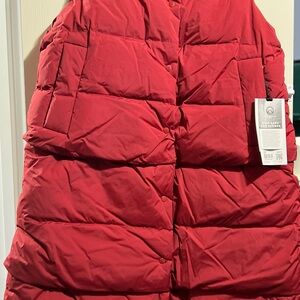 Lululemon Red Transformable Parka Size 6